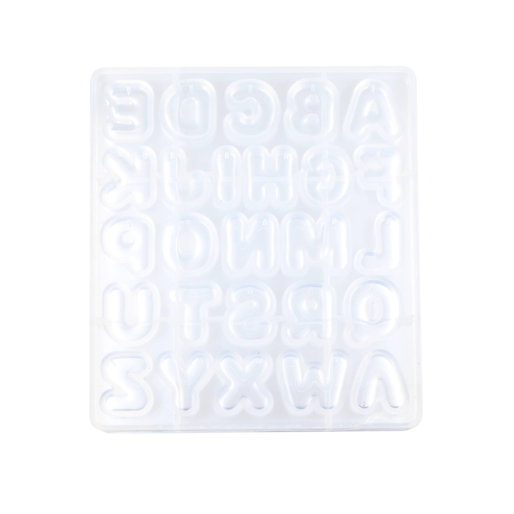 Blue Moon Studio™ UV Resin Craft Holographic Alphabet Mold